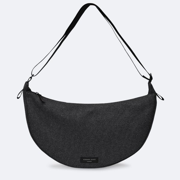 Image 1 of Adore June Half Moon Bag Vin Large Color Anthracite