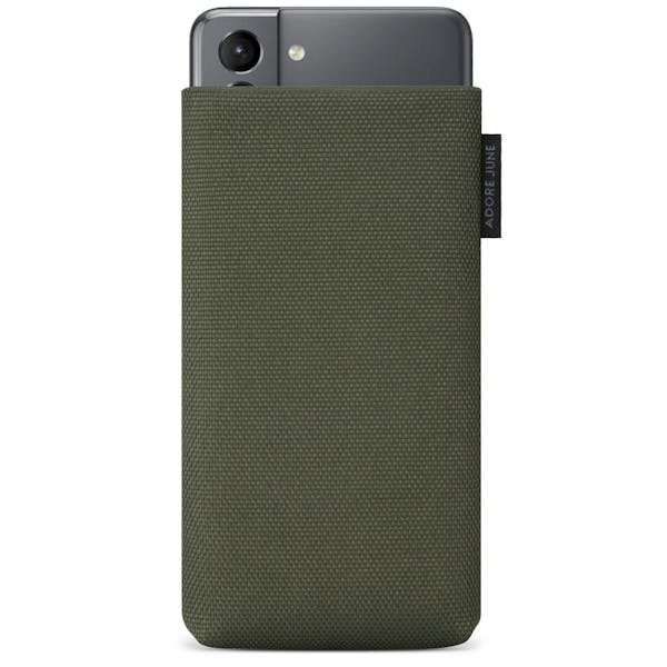 Image 1 of Adore June Classic Recycled Sleeve for Samsung Galaxy S21 Color Olive-Green
