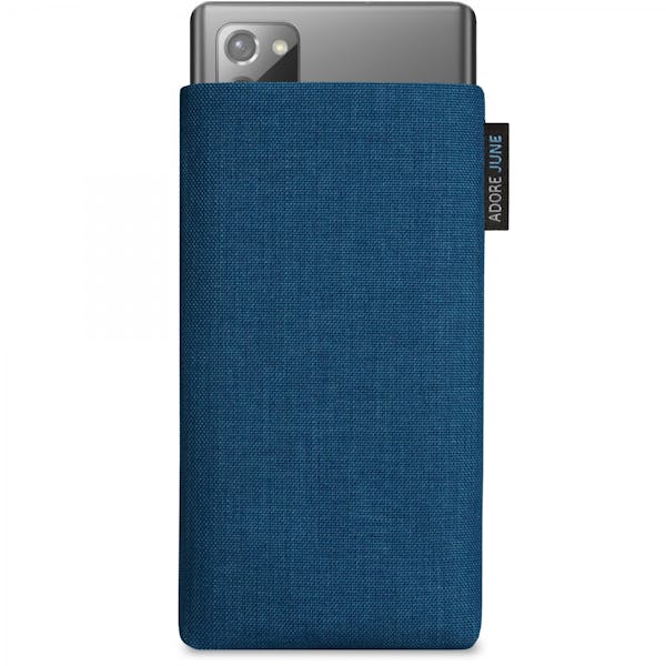 Image 1 of Adore June Classic Sleeve for Samsung Galaxy Note 20 Color Ocean-Blue
