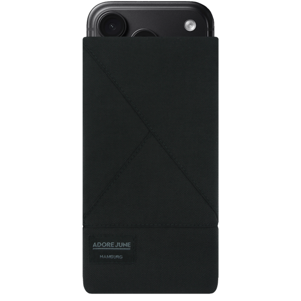 Bild 1 von Adore June Triangle Tasche für iPhone 18 Pro in Farbe Schwarz