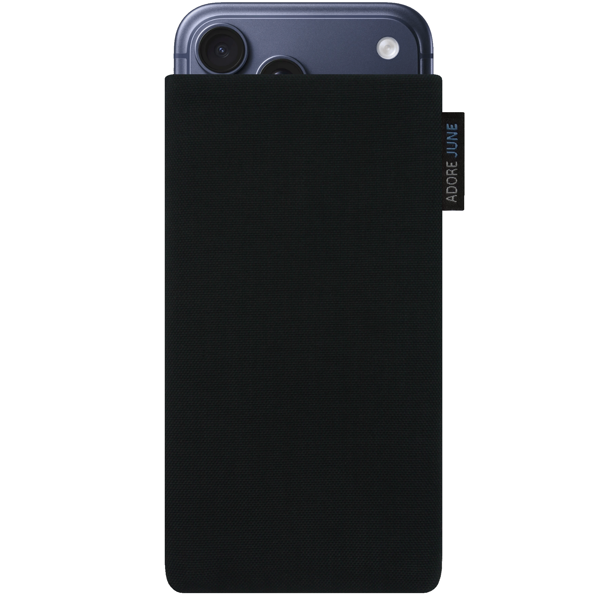 Housse Clive Pour IPhone X/XS - En Jean Et Cordura, Effet Nettoyage écran, Fabriqué En Europe, Gris - 9
