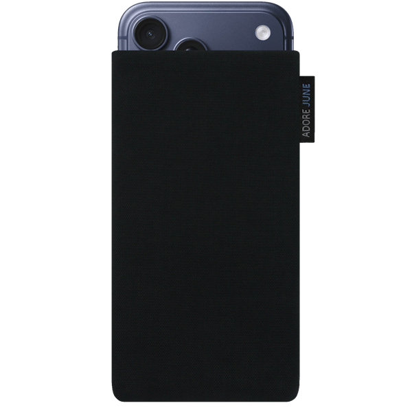 Image 1 of Adore June Classic Sleeve for Apple iPhone 17 Pro Max Color Black