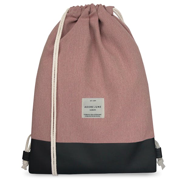 Image 1 of Adore June Urban Draw-String Bag Lenn Color Rose