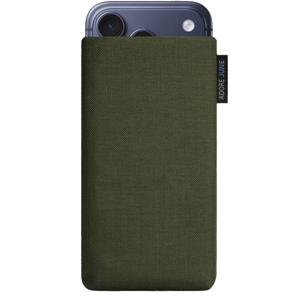Image 1 of Adore June Classic Sleeve for Apple iPhone 17 Pro and iPhone 17 Color Olive-Green