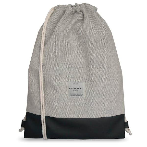 Bild 1 von Adore June Urbaner Turnbeutel Rucksack Lenn in Farbe Lichtgrau