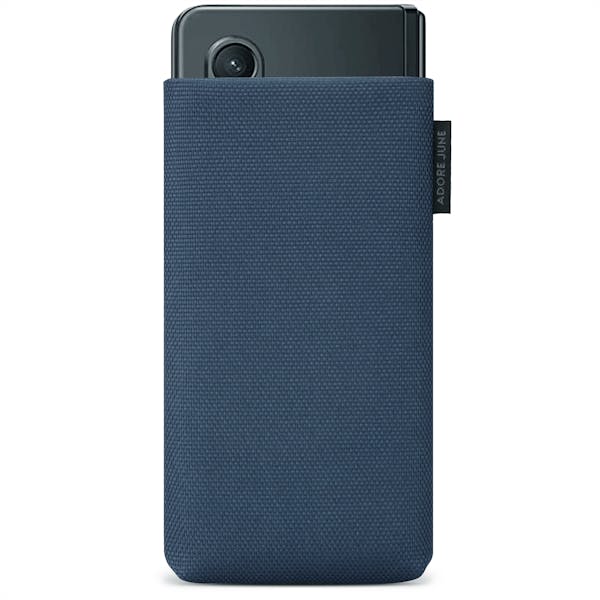 Image 1 of Adore June Classic Recycled Sleeve for Samsung Galaxy Z Fold5 Fold4 Fold3 Fold2 Color Blue