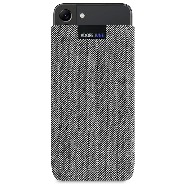 Image 1 of Adore June Business Sleeve for Galaxy S24 Galaxy S23 and Galaxy S22 Color Grey / Black
