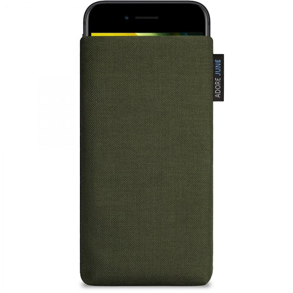 Image 1 of Adore June Classic Sleeve for Apple iPhone SE 2 Color Olive-Green