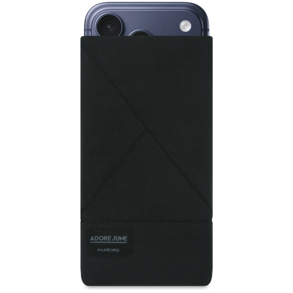 Image 1 of Adore June Triangle Sleeve for Apple iPhone 17 Pro and iPhone 17 Color Black