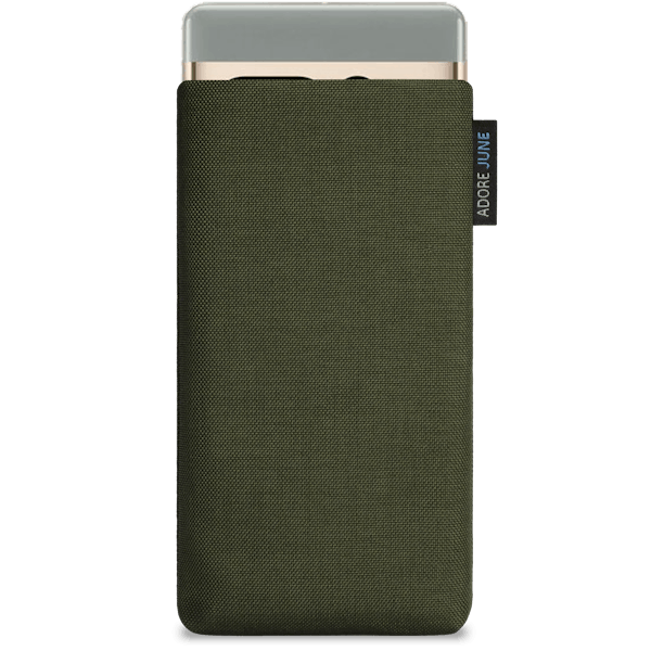 Image 1 of Adore June Classic Sleeve for Google Pixel 7 Pro Color Olive-Green