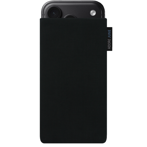 Image 1 of Adore June Classic Sleeve for iPhone 18 Pro Color Black