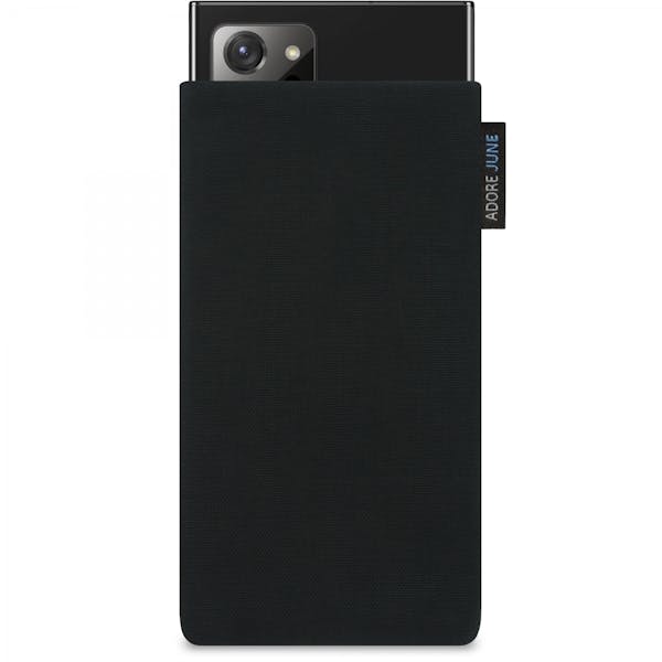 Image 1 of Adore June Classic Sleeve for Samsung Galaxy Note 20 Ultra Color Black