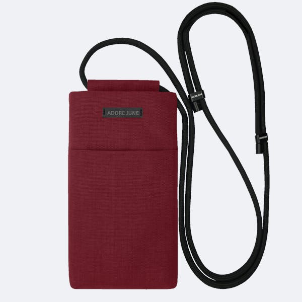 Bild 1 von Adore June Move Handy Umhängetasche für 6.7-7.0" Smartphones in Farbe Bordeaux-Rot