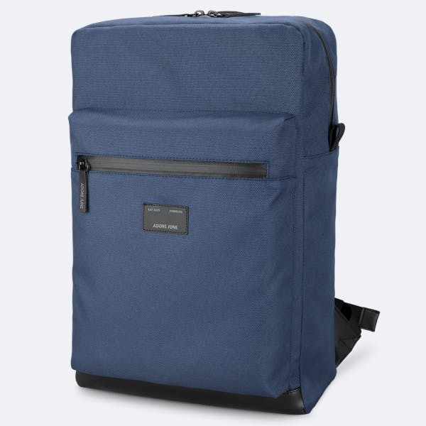 Image 1 of Adore June Bent Backpack Color Blue