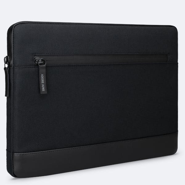 Image 1 of Adore June Bent Sleeve for Samsung Galaxy Tab S7 Plus and Tab S8 Plus Color Black