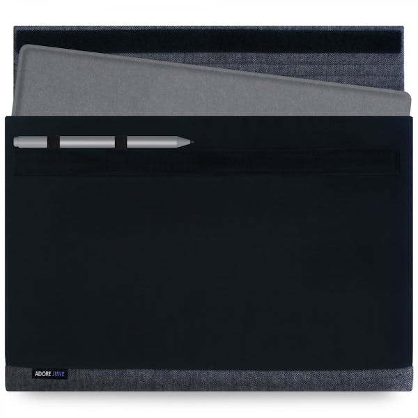 Image 1 of Adore June Bold Sleeve for Microsoft Surface Pro 7 and Surface Pro 6 Color Black
