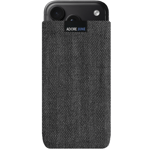 Bild 1 von Adore June Business Tasche für iPhone 18 Pro in Farbe Grau / Schwarz
