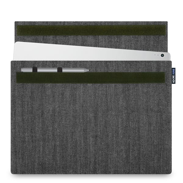 Image 1 of Adore June Business Sleeve for Microsoft Surface Book 13.5 Color Grey / Black