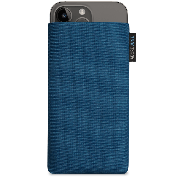 Bild 1 von Adore June Classic Tasche für iPhone 15 Plus 14 Plus und iPhone 15 Pro Max 14 Pro Max in Farbe Ozean-Blau