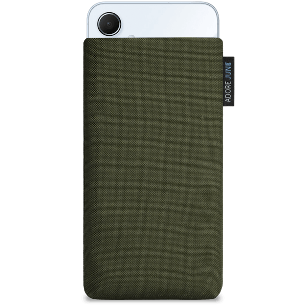 Image 1 of Adore June Classic Sleeve for Galaxy A55 2024 and Galaxy A35 2024 Color Olive-Green