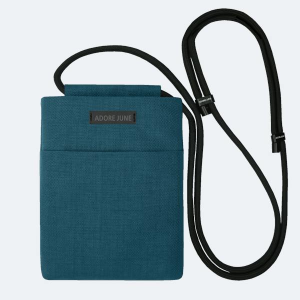 Bild 1 von Adore June Move Handy Umhängetasche für 5,4 Zoll Fold (iPhone Duo, Galaxy Z Fold8) Smartphones in Farbe Ozean-Blau