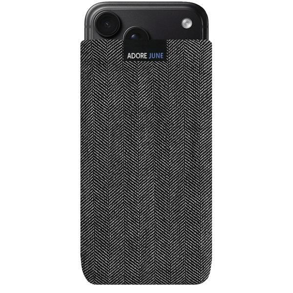 Bild 1 von Adore June Business Tasche für iPhone 18 Pro Max in Farbe Grau / Schwarz