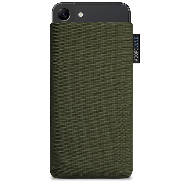 Image 1 of Adore June Classic Sleeve for Galaxy S25 Plus Galaxy S24 Plus Galaxy S23 Plus and S22 Plus Color Olive-Green