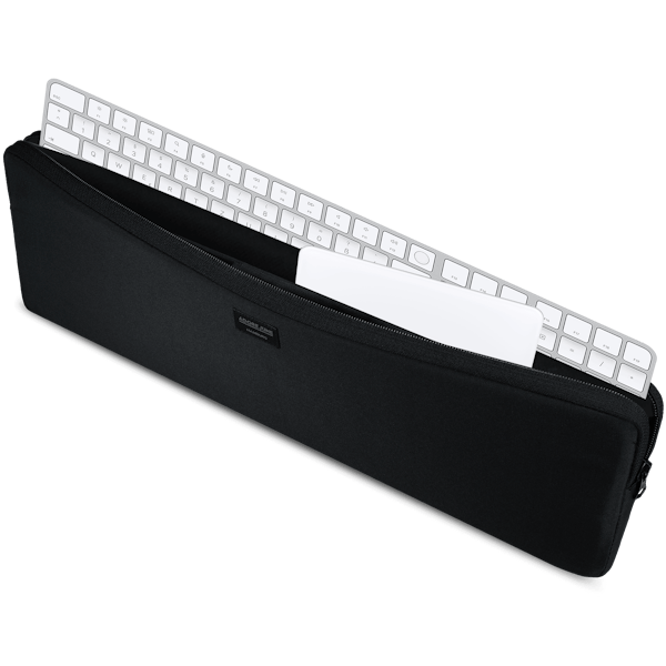 Image 1 of Adore June Keeb Combine Sleeve for Apple Magic Keyboard with Numeric Keypad and Apple Magic Trackpad Color Black